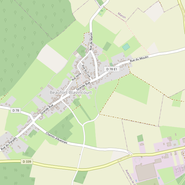 Plan de Beaufort-Blavincourt Thumbnail