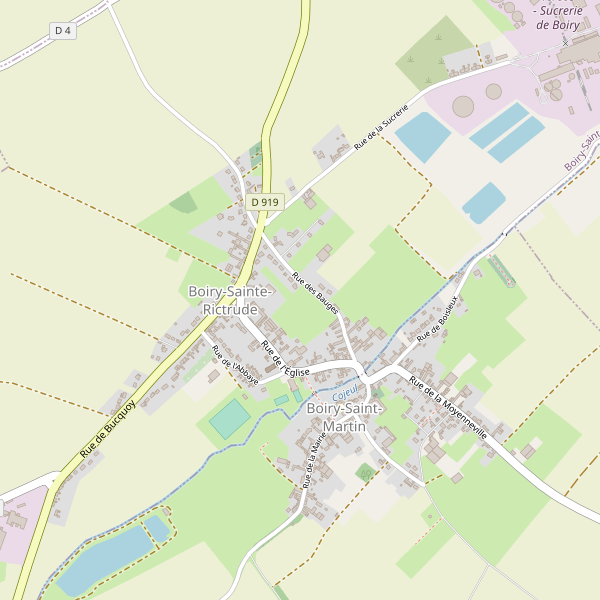 Plan de Boiry-Sainte-Rictrude Thumbnail