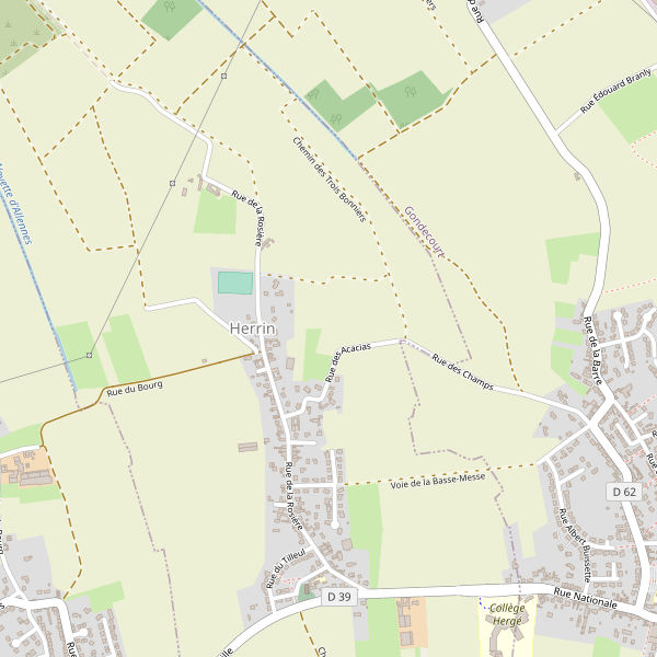 Carte des hotels à Herrin Thumbnail
