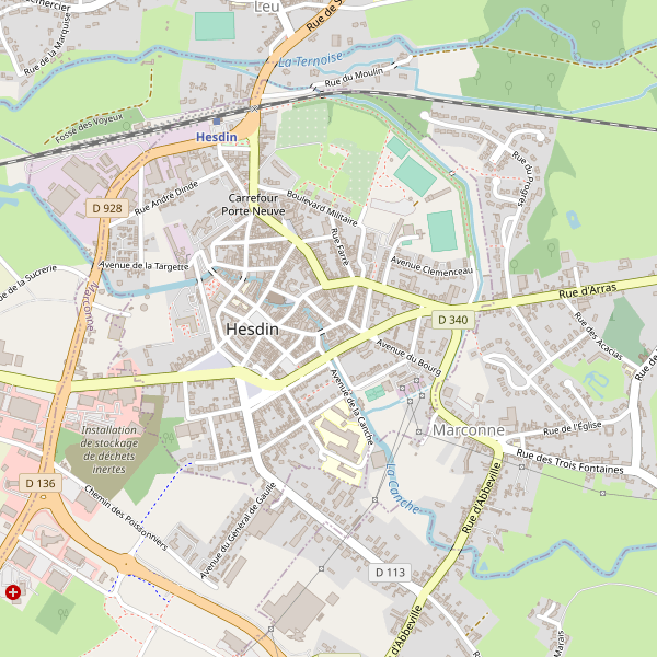 Carte des fastfood à Hesdin Thumbnail
