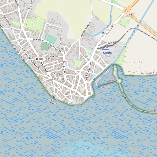 Plan de Le Crotoy Thumbnail