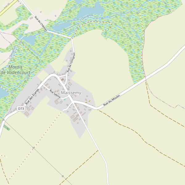 Carte des hotels à Maissemy Thumbnail