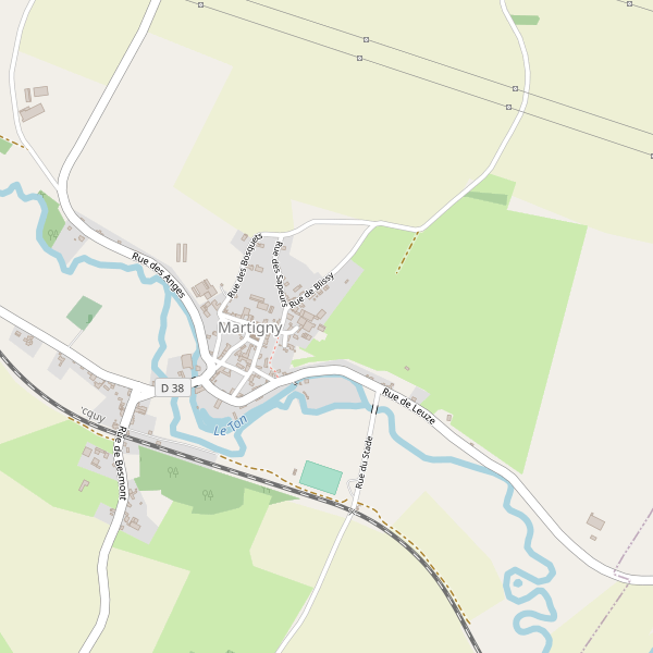 Carte des location-voiture à Martigny (Aisne) Thumbnail