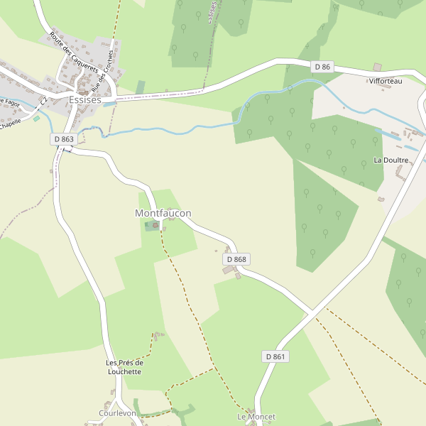 Plan de Montfaucon (Aisne) Thumbnail