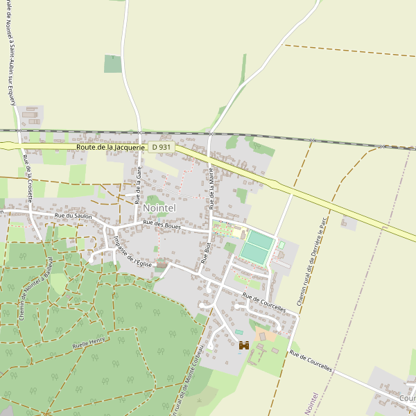 Carte des hotels à Nointel (Oise) Thumbnail