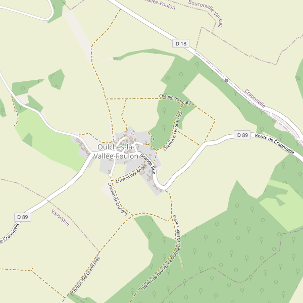 Carte des jouets à Oulches-la-Vallée-Foulon Thumbnail