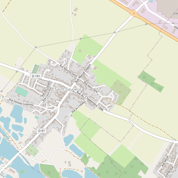 Plan de Saint-Sauveur (Somme) Thumbnail