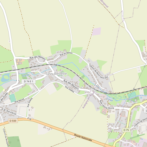 Carte des boites-de-nuit à Savy-Berlette Thumbnail