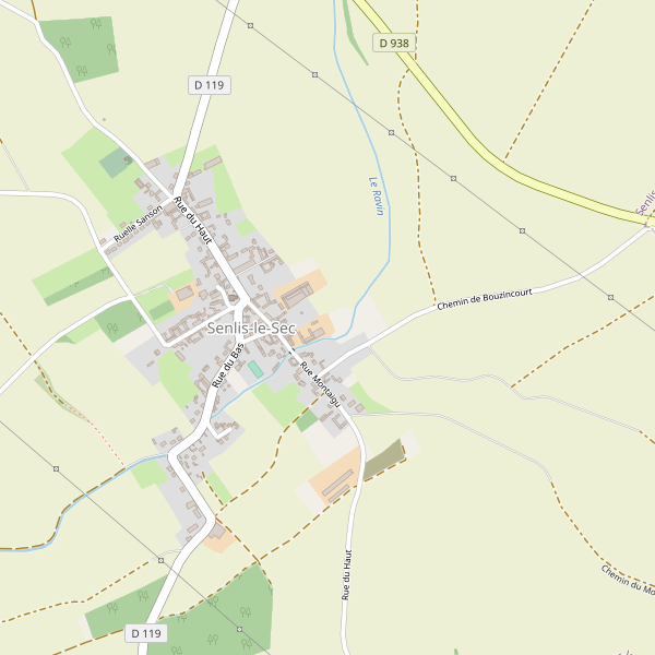 Carte des stations-service à Senlis-le-Sec Thumbnail