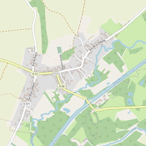 Carte des fruiteries à Sissy Thumbnail