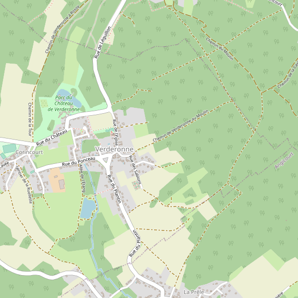 Carte des hotels à Verderonne Thumbnail