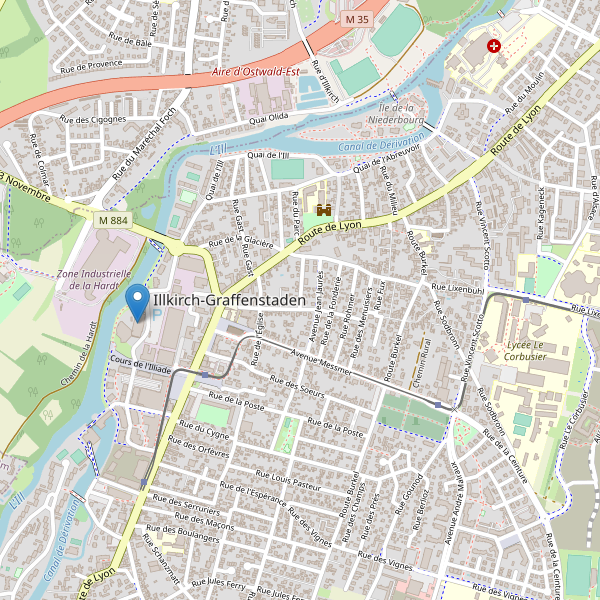 Carte des bibliotheques à Illkirch-Graffenstaden Thumbnail