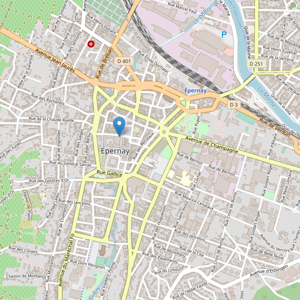 Carte des bibliotheques à Épernay Thumbnail