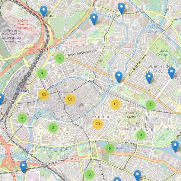 Carte des cafe à Strasbourg Thumbnail