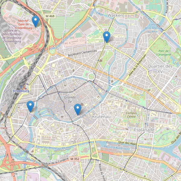 Carte des marches à Strasbourg Thumbnail