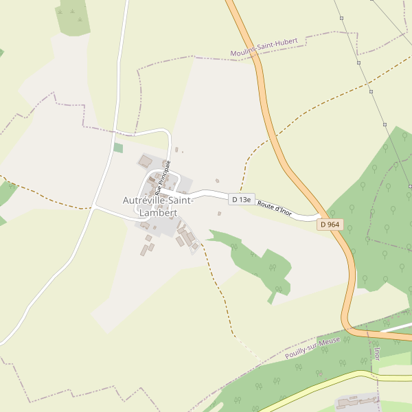 Carte des parkings à Autréville-Saint-Lambert Thumbnail
