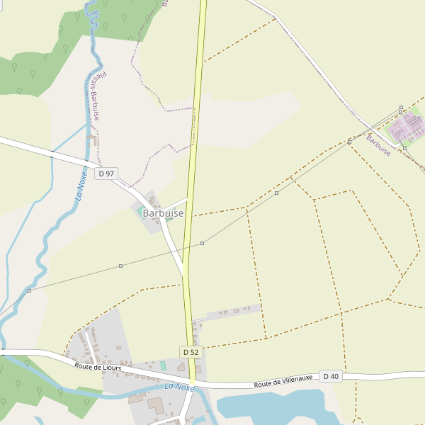 Carte des parkings à Barbuise Thumbnail