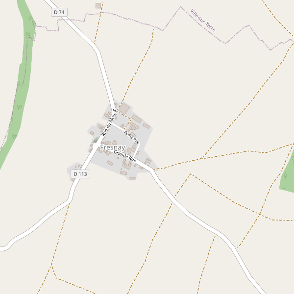 Carte des parkings à Fresnay (Aube) Thumbnail