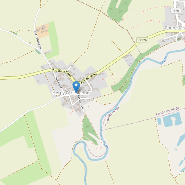 Carte des parkings à Herpy-l'Arlésienne Thumbnail