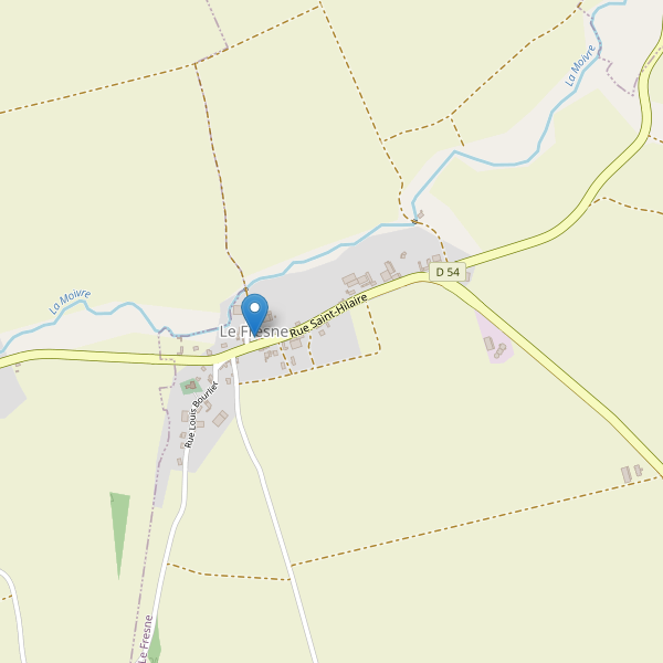 Carte des parkings à Le Fresne (Marne) Thumbnail