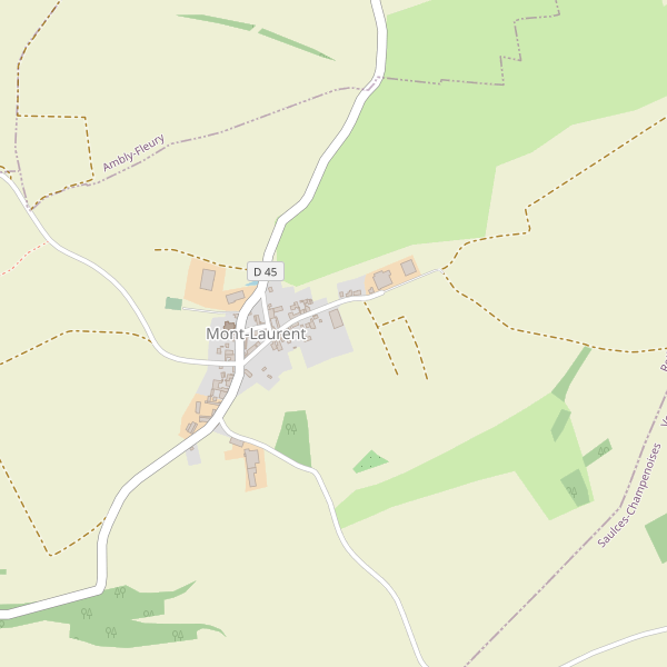 Carte des parkings à Mont-Laurent Thumbnail