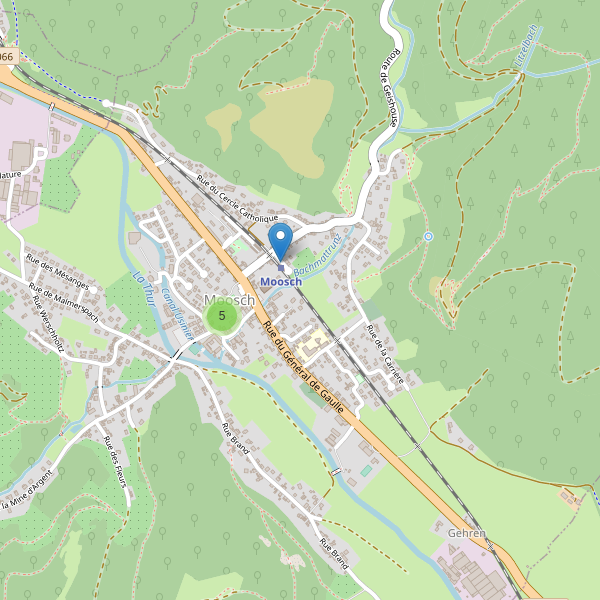 Carte des parkings à Moosch Thumbnail