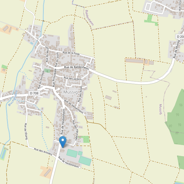 Carte des parkings à Mussig Thumbnail