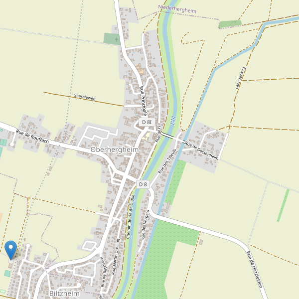 Carte des parkings à Oberhergheim Thumbnail