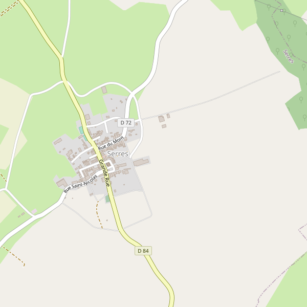 Carte des parkings à Serres (Meurthe-et-Moselle) Thumbnail