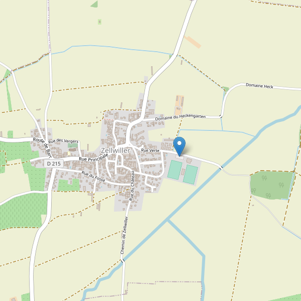 Carte des parkings à Zellwiller Thumbnail