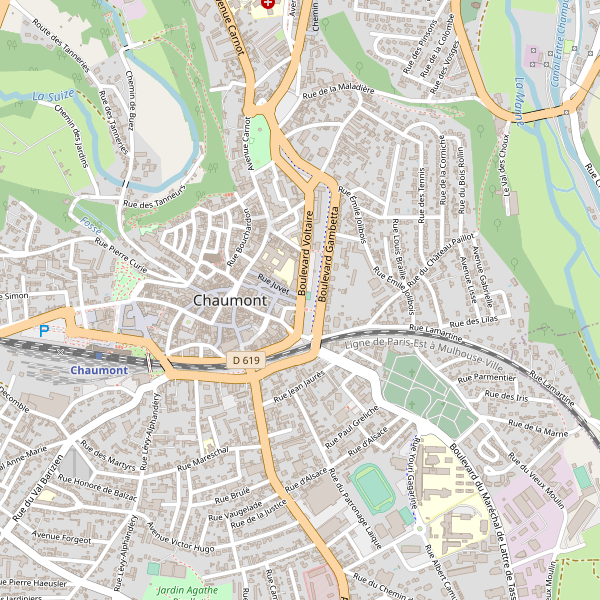 Carte des taxi à Chaumont (Haute-Marne) Thumbnail