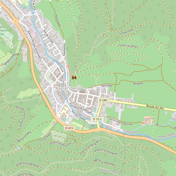 Carte des taxi à Kaysersberg Thumbnail