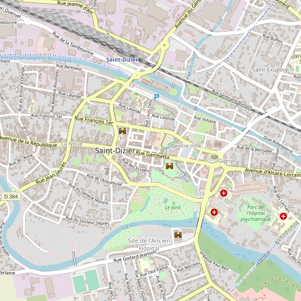 Carte des taxi à Saint-Dizier Thumbnail