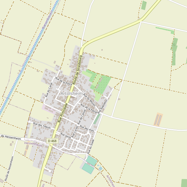 Carte des hotels à Artolsheim Thumbnail