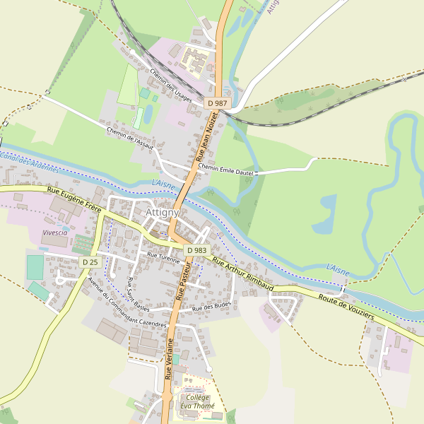 Carte des estheticiennes à Attigny (Ardennes) Thumbnail