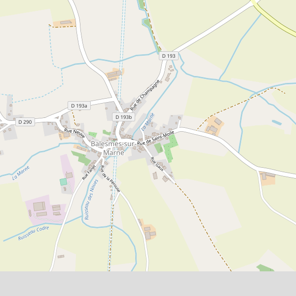 Plan de Balesmes-sur-Marne Thumbnail