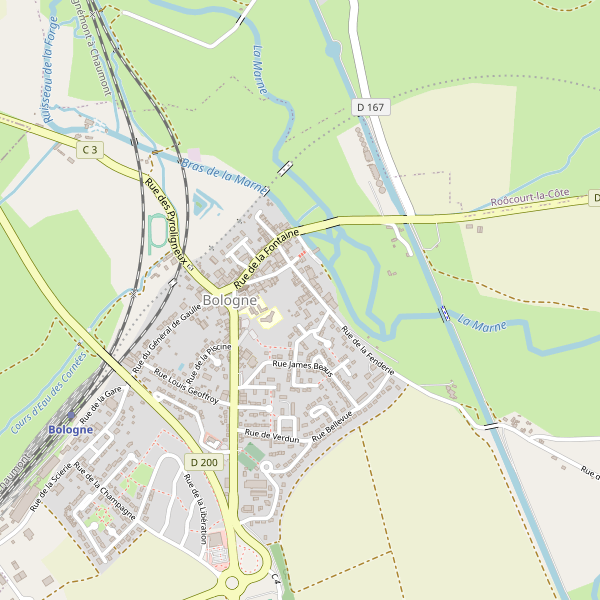 Carte des monuments à Bologne Thumbnail