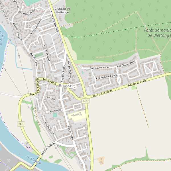 Carte des distributeurs-automatiques à Bousse (Moselle) Thumbnail