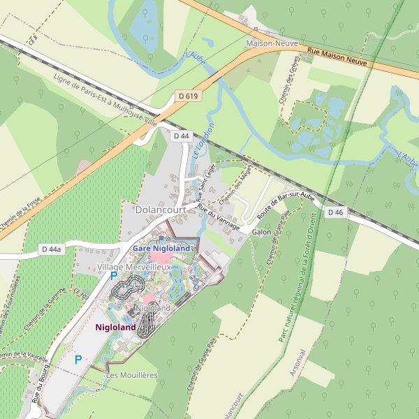 Carte des distributeurs-automatiques à Dolancourt Thumbnail
