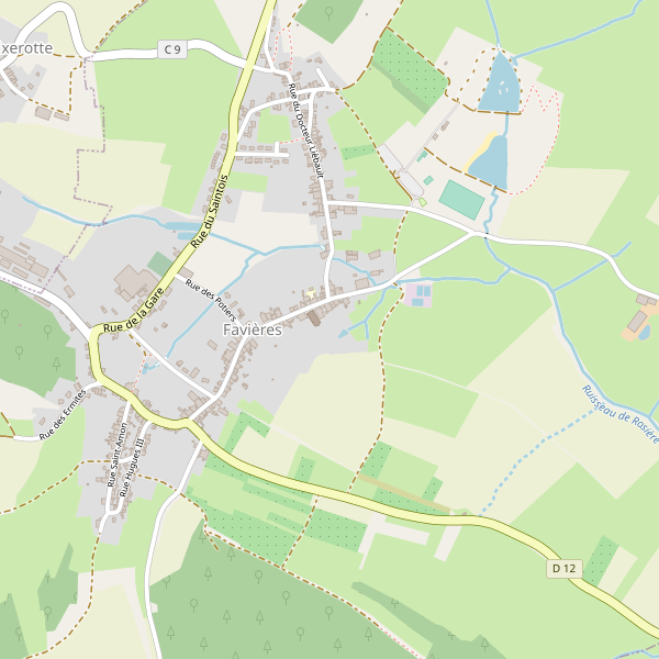 Carte des lave-auto à Favières (Meurthe-et-Moselle) Thumbnail