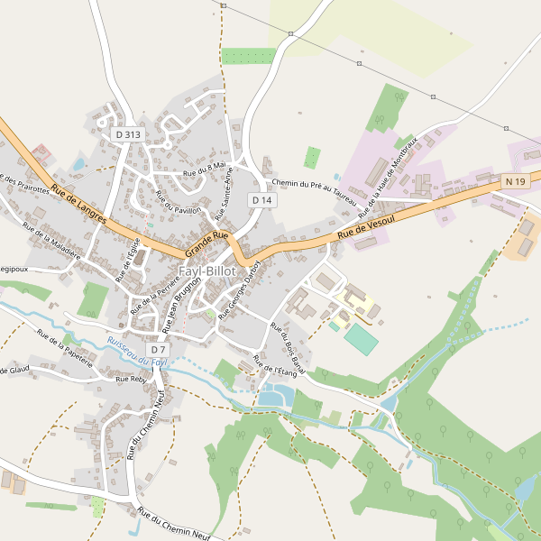Carte des veterinaires à Fayl-Billot Thumbnail