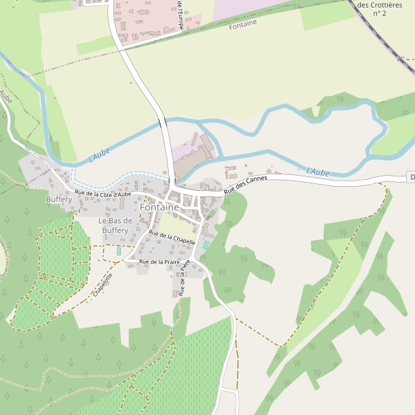 Carte des bijouteries à Fontaine (Aube) Thumbnail