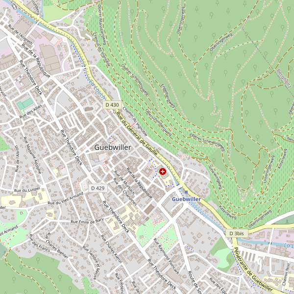 Carte des ecoles à Guebwiller Thumbnail