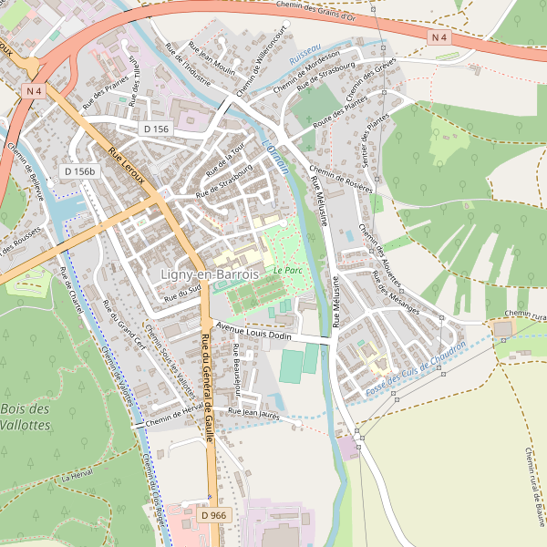Plan de Ligny-en-Barrois Thumbnail