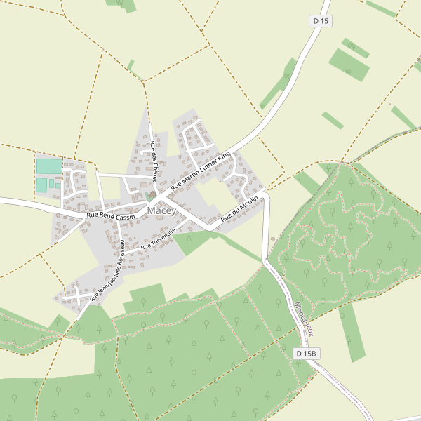 Carte des hotels à Macey (Aube) Thumbnail