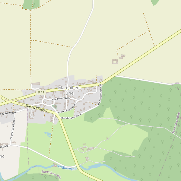 Carte des boites-de-nuit à Mareuil-en-Brie Thumbnail