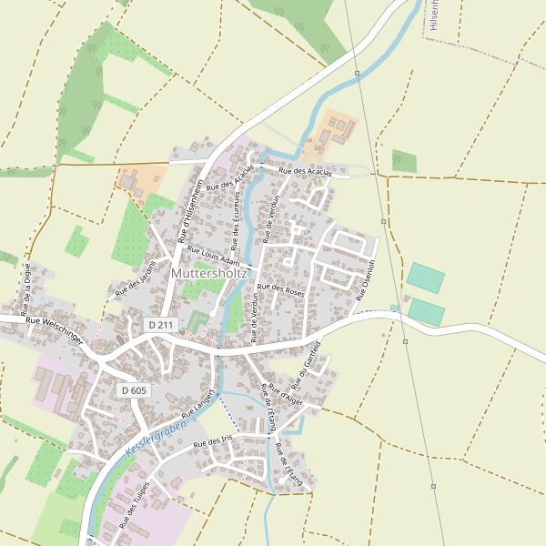 Carte des bureaux-poste à Muttersholtz Thumbnail