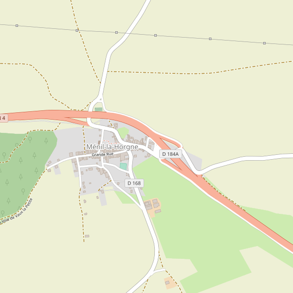 Carte des theatres à Ménil-la-Horgne Thumbnail