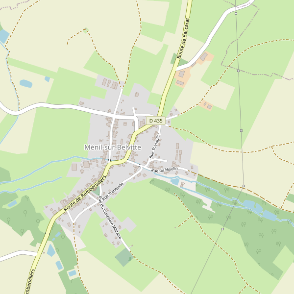 Carte des hotels à Ménil-sur-Belvitte Thumbnail