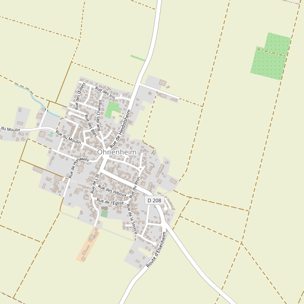Carte des location-voiture à Ohnenheim Thumbnail